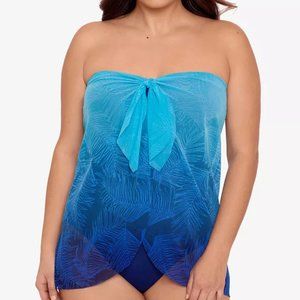 Lauren Ralph Lauren Plus Size Flyaway One-Piece Swimsuit